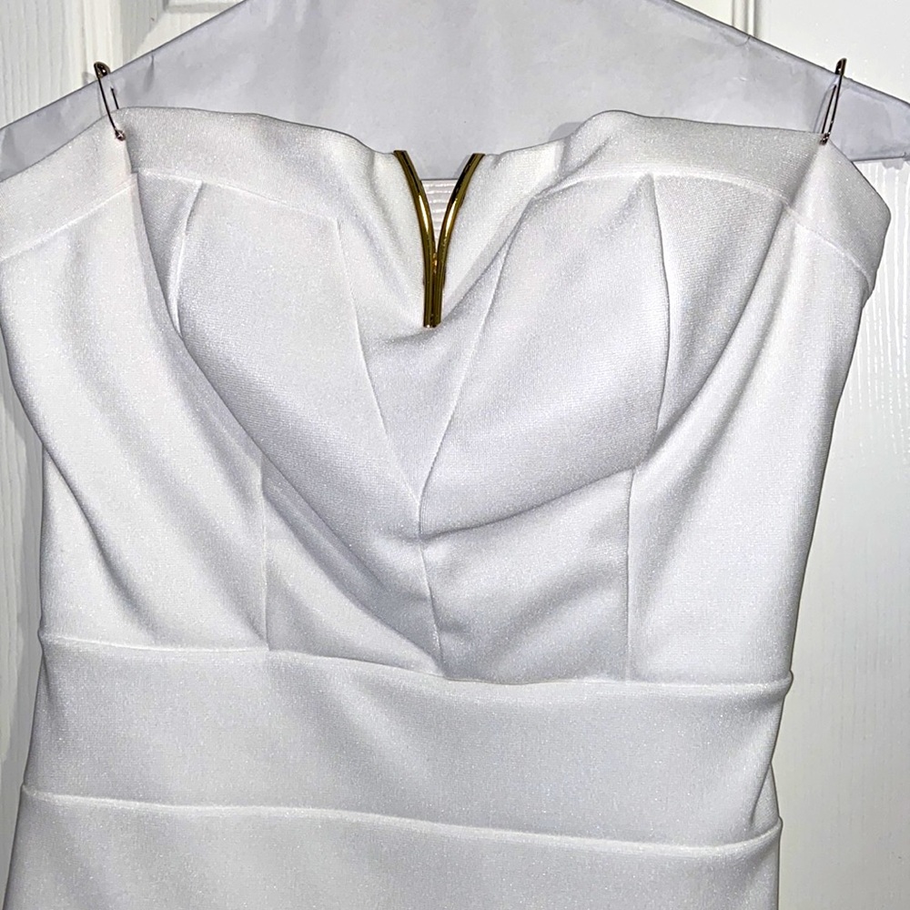 White dress ! Like new !